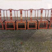 Chinese chairs of the early twentieth century in lacquered wood