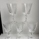 Set of 5 crystal wine glasses 50-60s