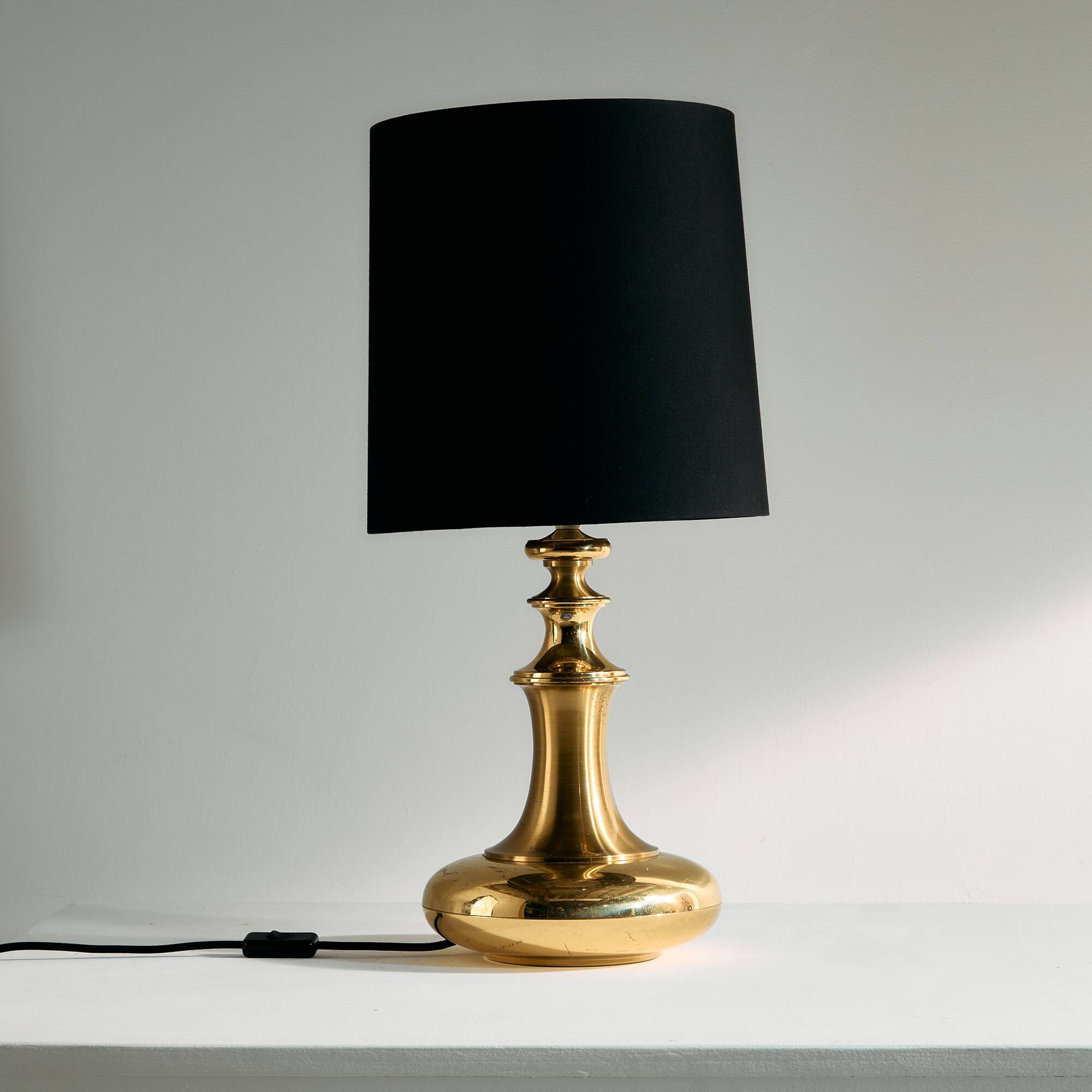 Brass table lamp, set of 2