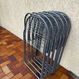 Chaises pliantes vintage Åland par Niels Gammelgaard pour Ikea, set de 6