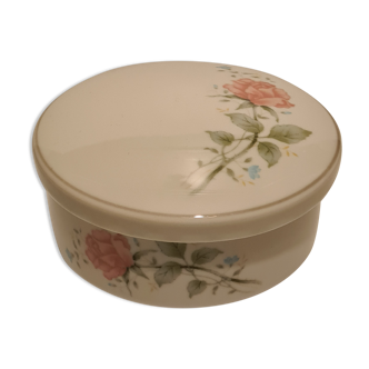 Bonbonnière Porcelaine Royal Seoul décors Roses