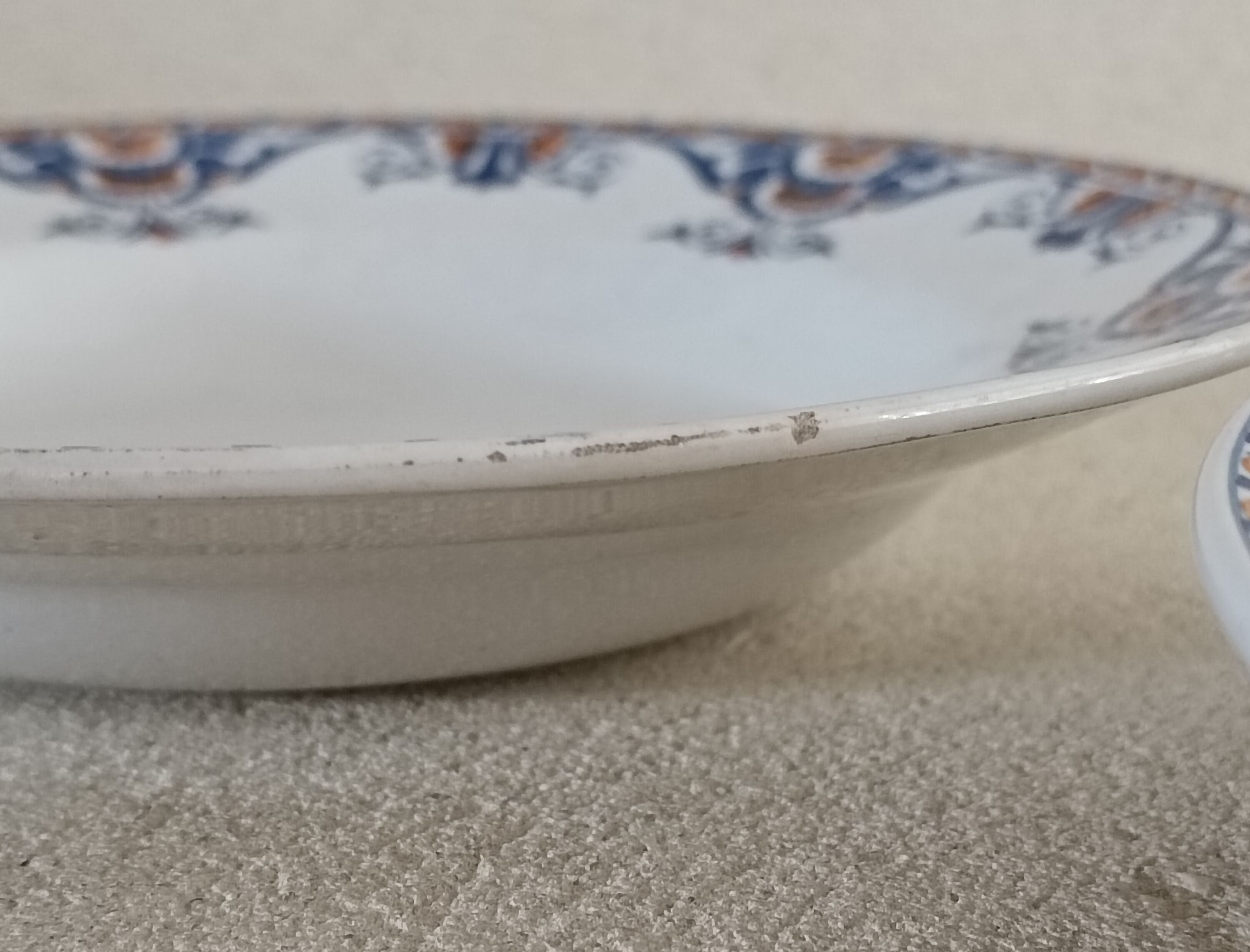 2 hollow plates Moulins des loups & Hamage