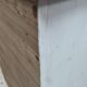 Old vintage Parisian pine patina buffet