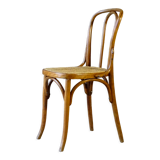 Canned bistro chair Fischel N°113, circa 1925