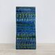 XL Bitossi ceramic vase in Rimini blue 727/30, Aldo Londi design, Italy
