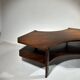 Table basse en palissandre de Sormani, Italie 1960