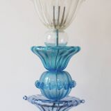 large Murano glass table lamp