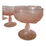 Pink dessert service