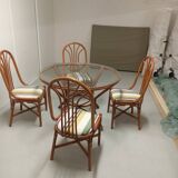 Rattan garden furniture