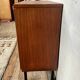 Vintage teak bookcase shelf 1960