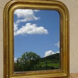 Louis Philippe style gilt mirror 54x45cm