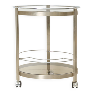 Desserte ronde en aluminium