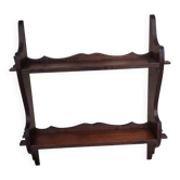 Etagère murale ancienne en bois