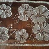 Rectangular glass serving dish