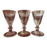 Set of 3 glasses bistro liqueur