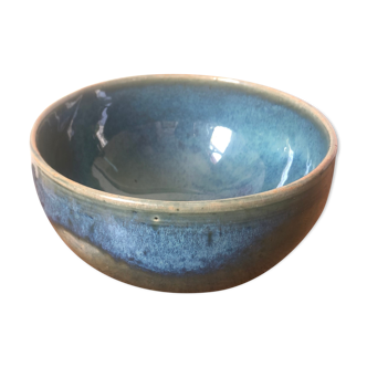 Blue/green sandstone bowl