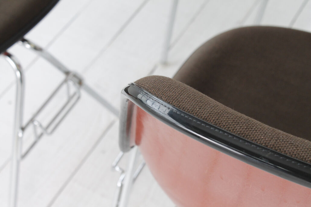 Set of 4 side chairs by Charles & Ray Eames for Herman Miller