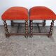 Low stool footrest style Louis XIII ep 1940
