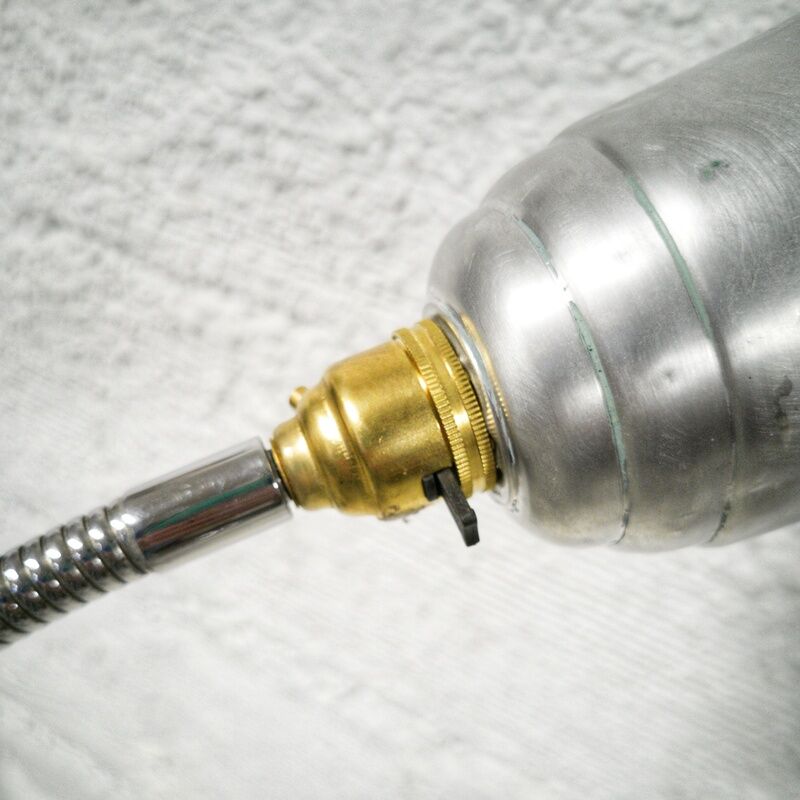 Industrial floor lamp