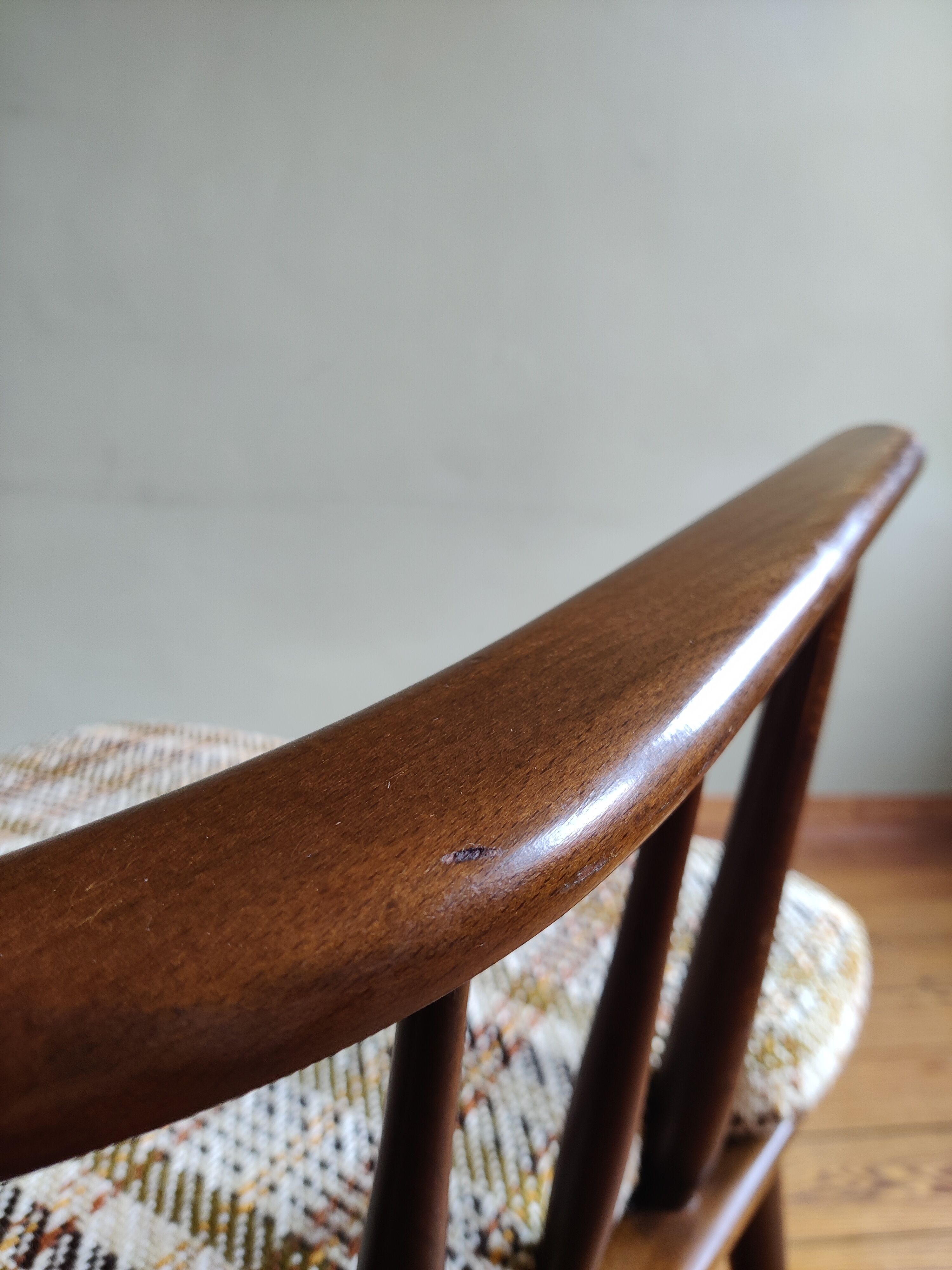 Chaise berçante par Børge Mogensen