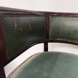 Art deco armchair in courbet wood "maison thonet" 20th century