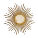 Chaty Vallauris gold metal sun mirror 50 cm