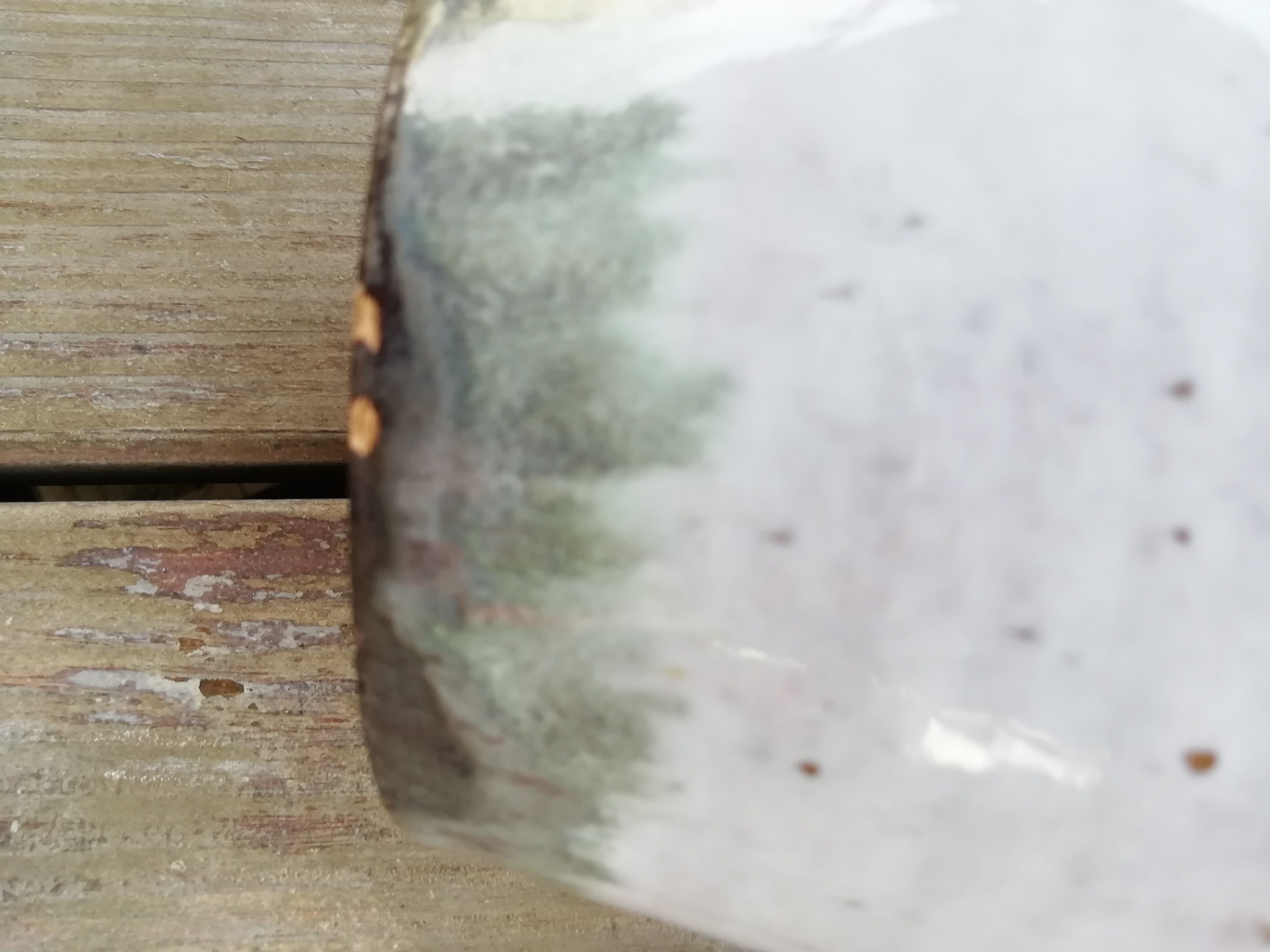 Glazed sandstone pitcher