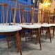 Chaises années 60 scandinave rénovées