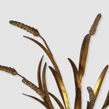 Pair of wall lamps sheaves of golden wheat