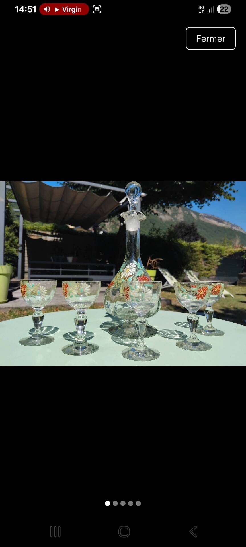 Service à liqueurs / François-Théodore Legras