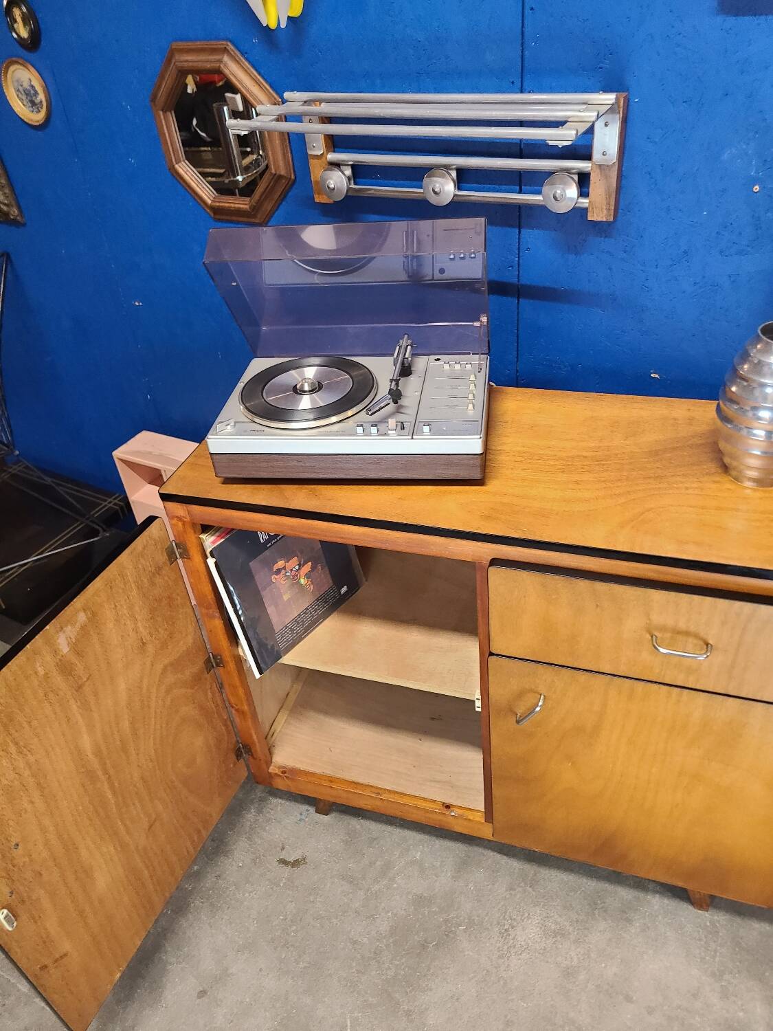 Light wood sideboard, mid-20th century