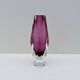 Sommerso vase - Murano blown glass, Italy 1970