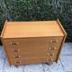Commode vintage pieds compas