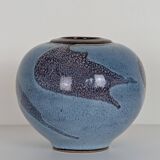 Taizé stoneware ball vase