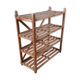 Old teak shelf