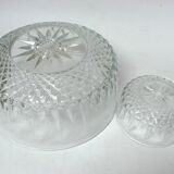 Arcoroc bowl with 6 cups