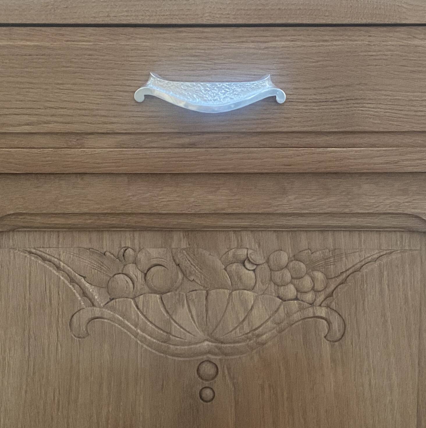 Art Deco oak sideboard