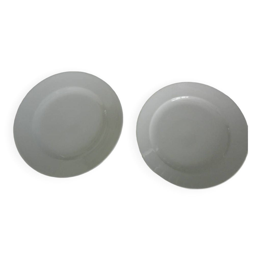 Plat à four rectangulaire 39cm en porcelaine blanche