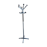 Standing coat rack in metal chrome 1950