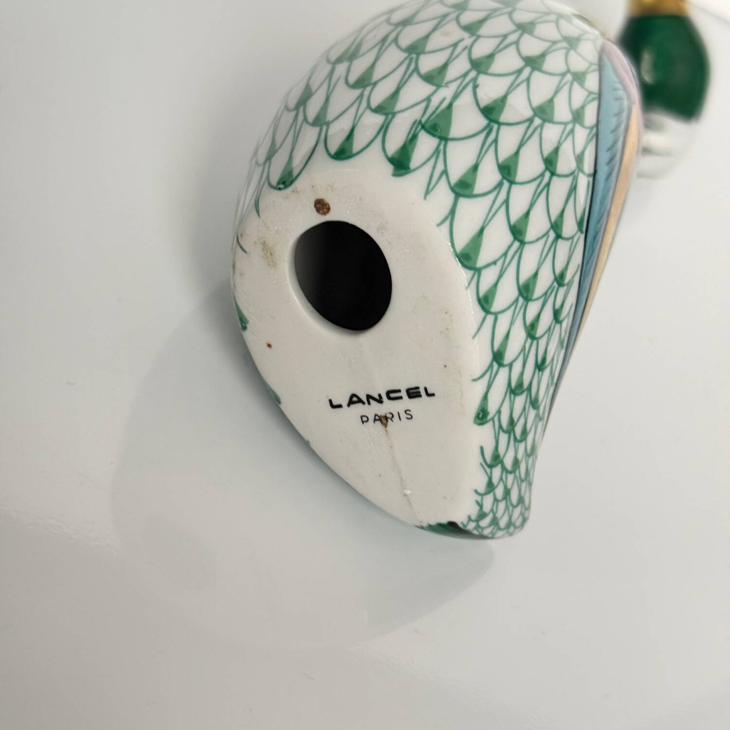 Porcelain duck by Lancel
