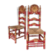 Paire des chaises espagnoles