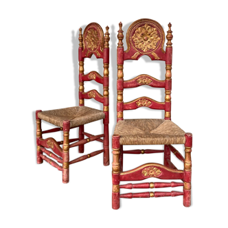 Pair of Spanish chairs