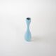 Bougeoir bleu pastel, design danois, années 1970, fabriqué au Danemark