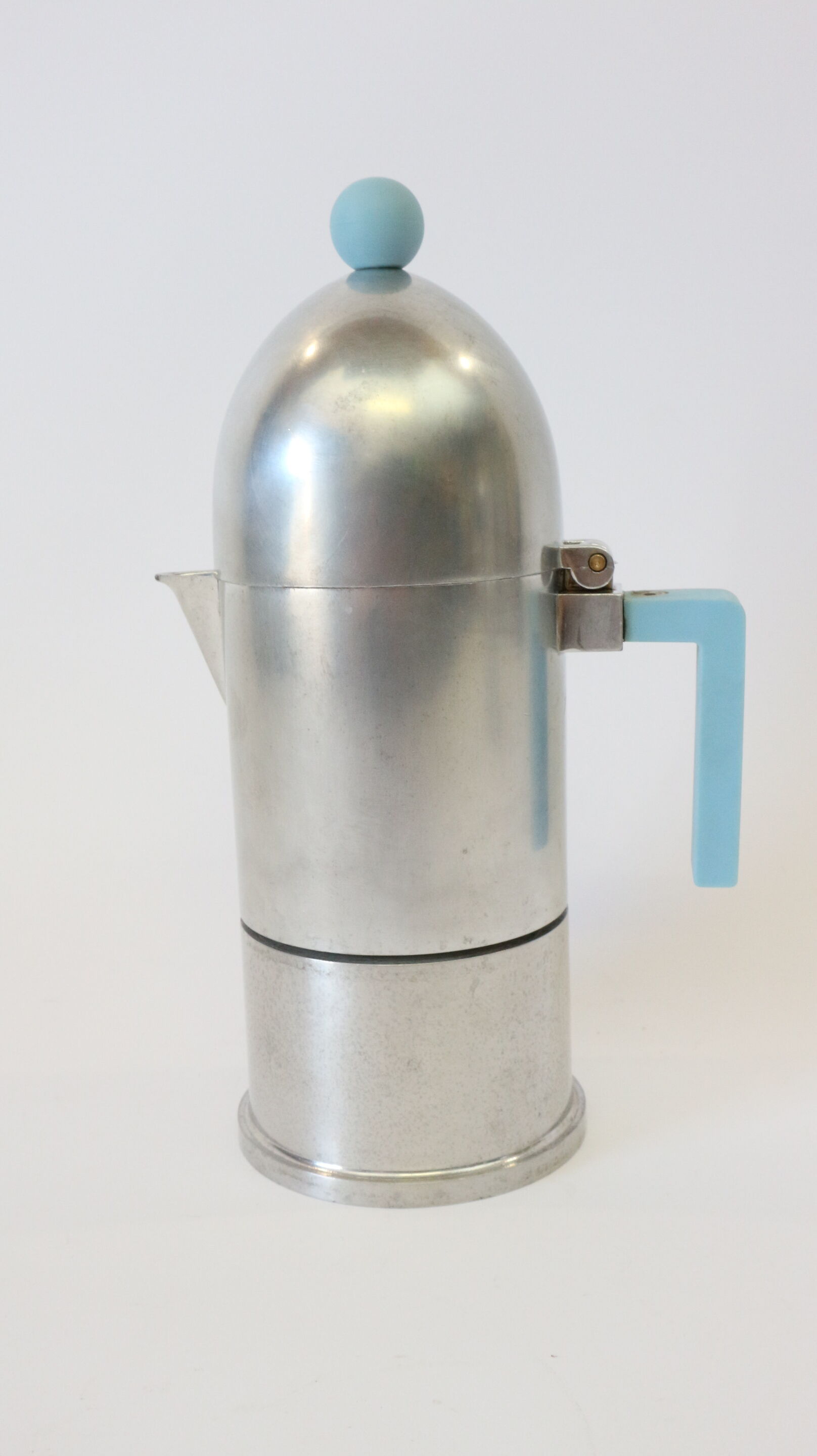Two coffee maker Alessi, La cupola, Aldo Rossi design
