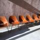 6 "Barrel" Chairs by Pierre Gariche