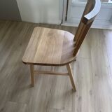 Solid oak chair
