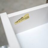 White vintage bedside published by Gautier