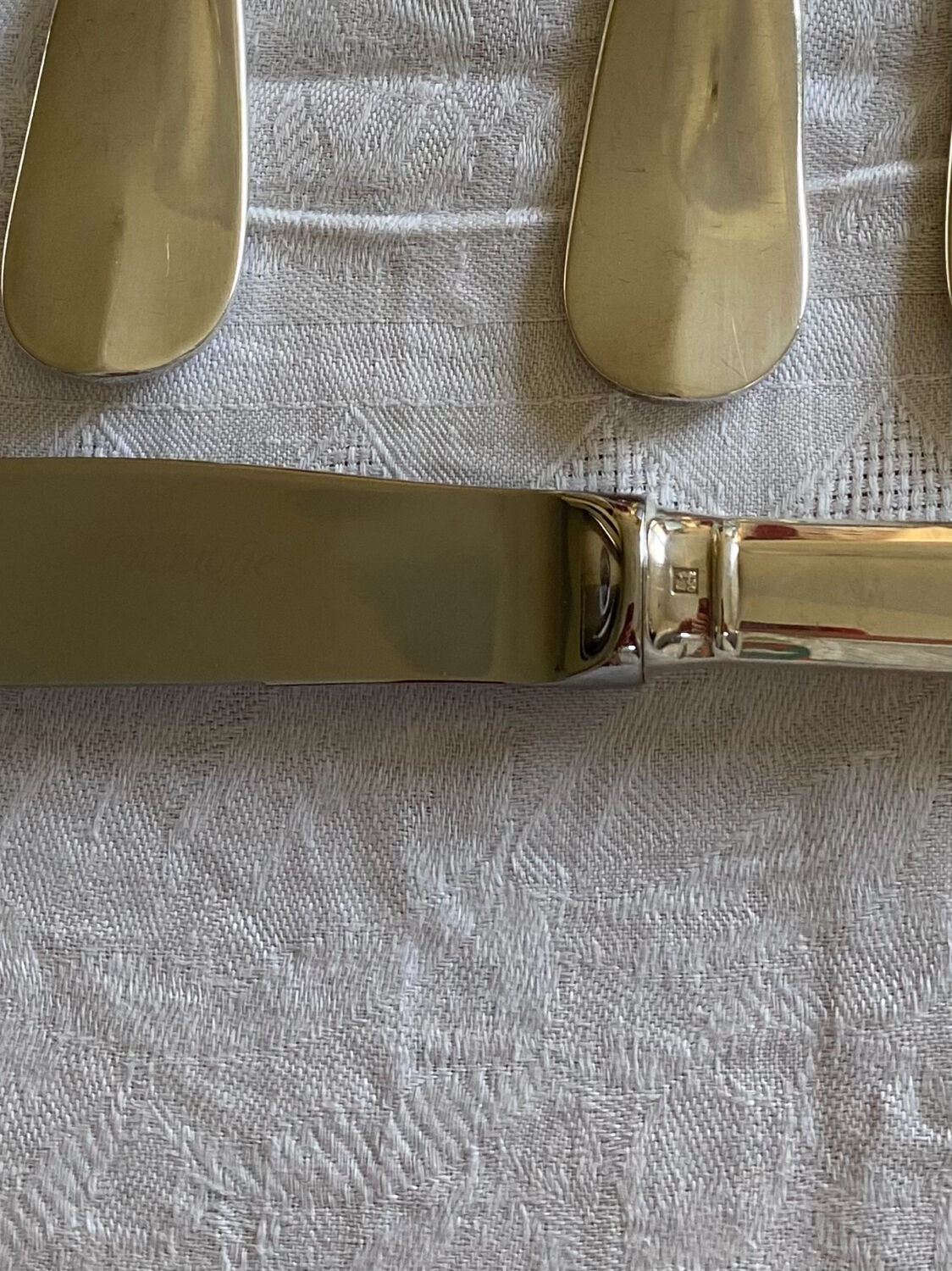 Silver-plated metal cutlery CRISTOFLE