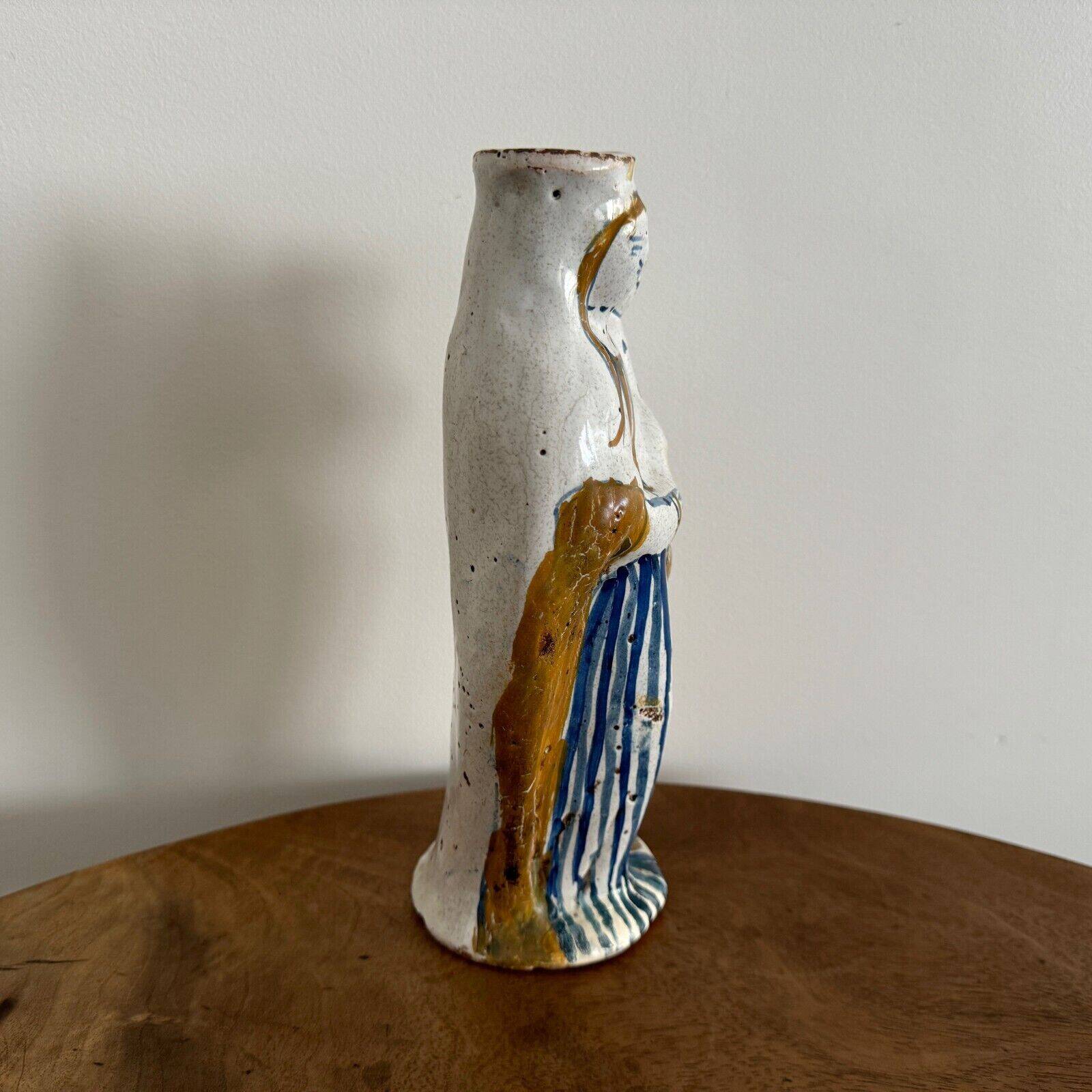 18th century earthenware Virgin giving birth