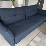 Blue sofas